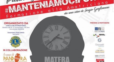 Matera è la nuova tappa di #MANTENIAMOCIFORTE